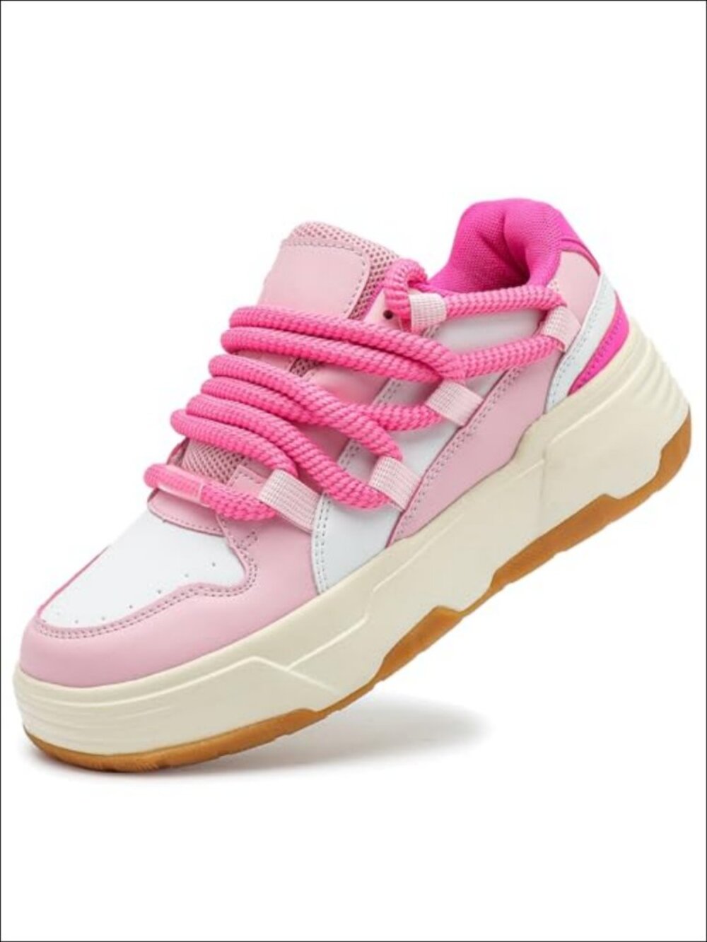 Platform Sneakers Cushioning Non Slip Fashion Walking Chunky Shoes